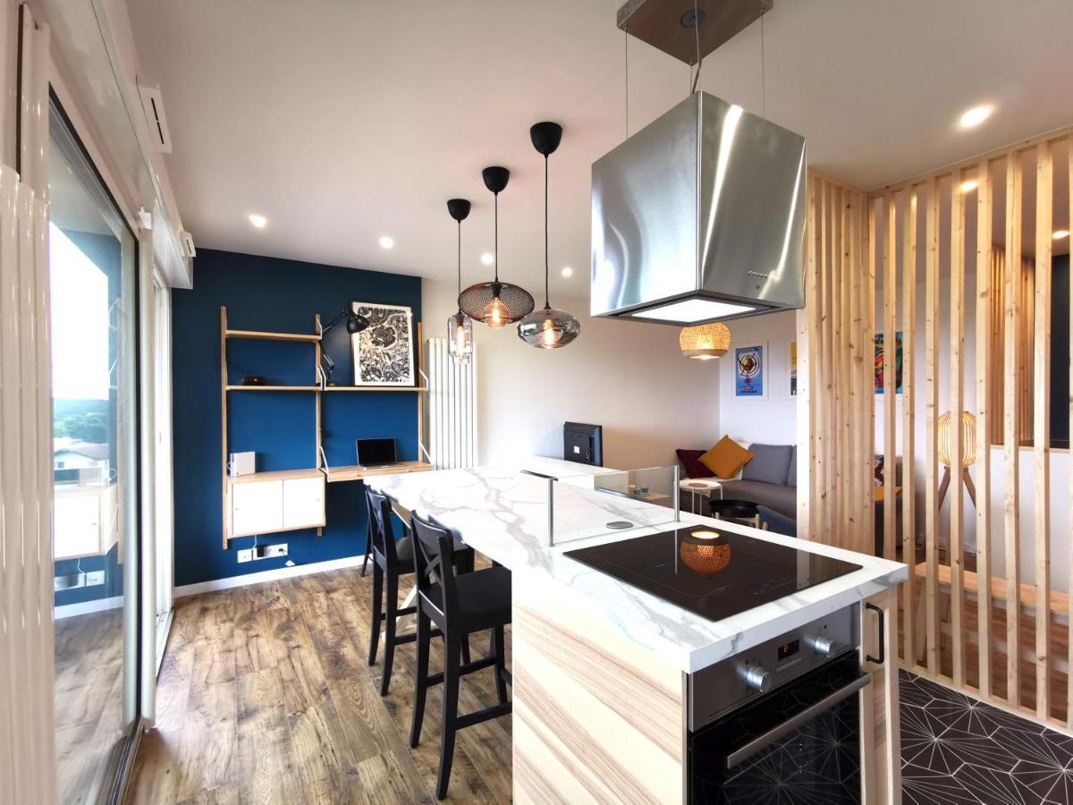 Ilunabarra - Appartement Calme, Vue Mer, Parking - WiFi&Netflix Ciboure Exterior foto
