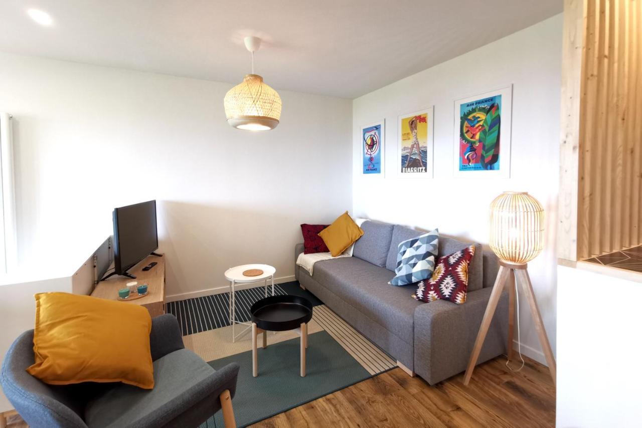 Ilunabarra - Appartement Calme, Vue Mer, Parking - WiFi&Netflix Ciboure Exterior foto