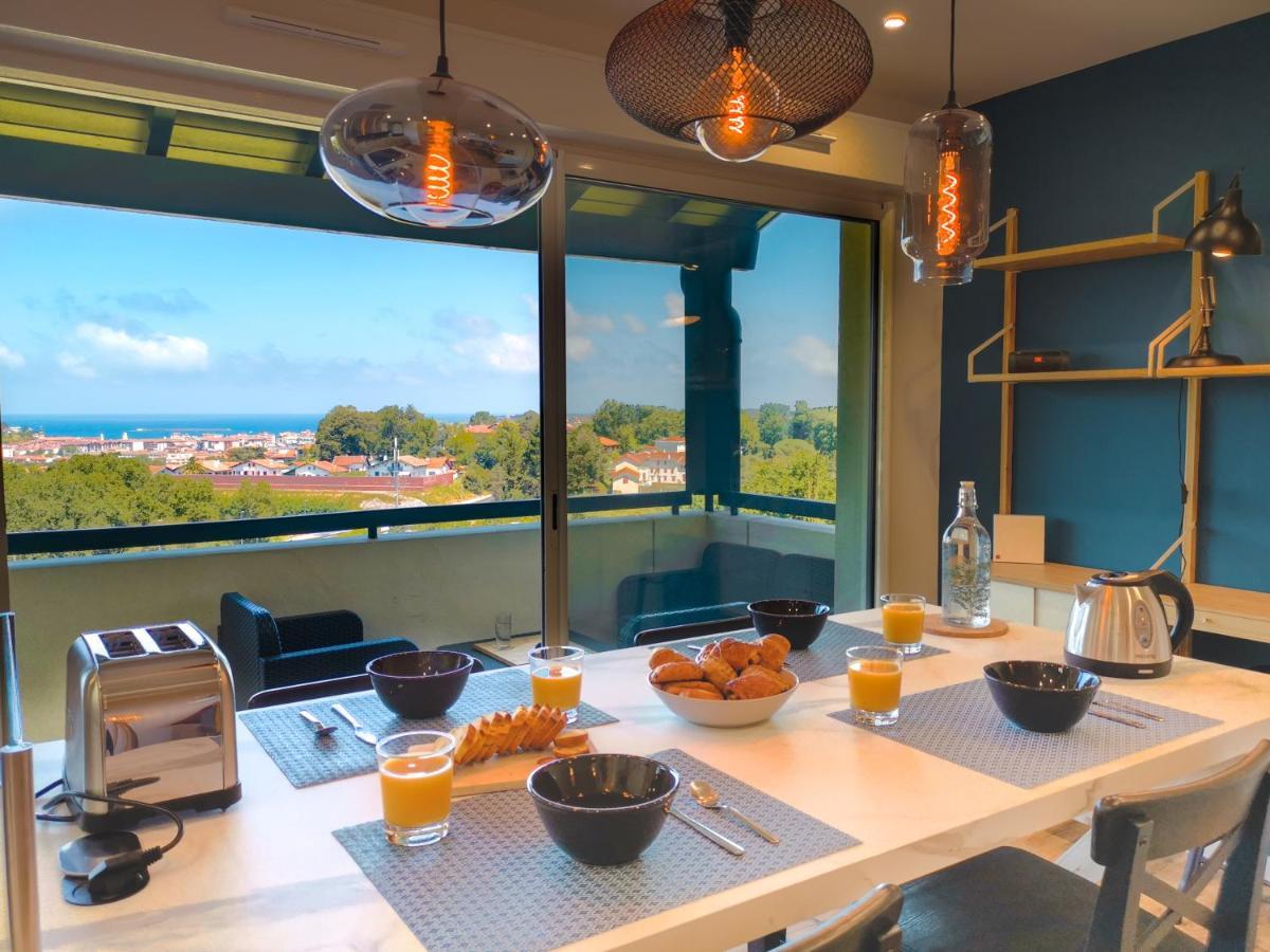 Ilunabarra - Appartement Calme, Vue Mer, Parking - WiFi&Netflix Ciboure Exterior foto